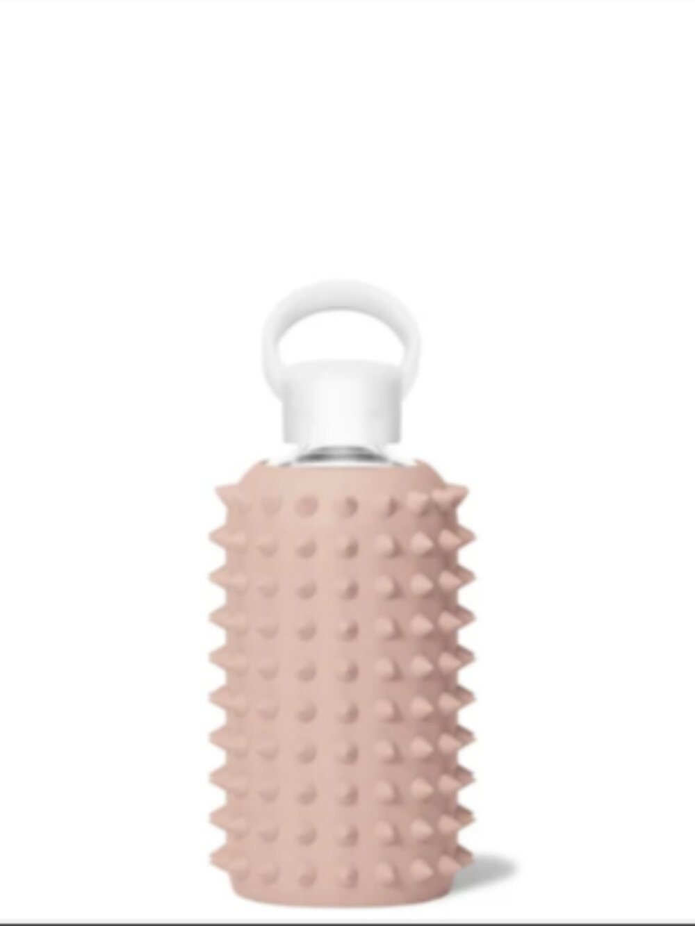 BKR Little Glass Water Bottle in Spiked Teddy (Light Milky Brown) 16oz/500ml
